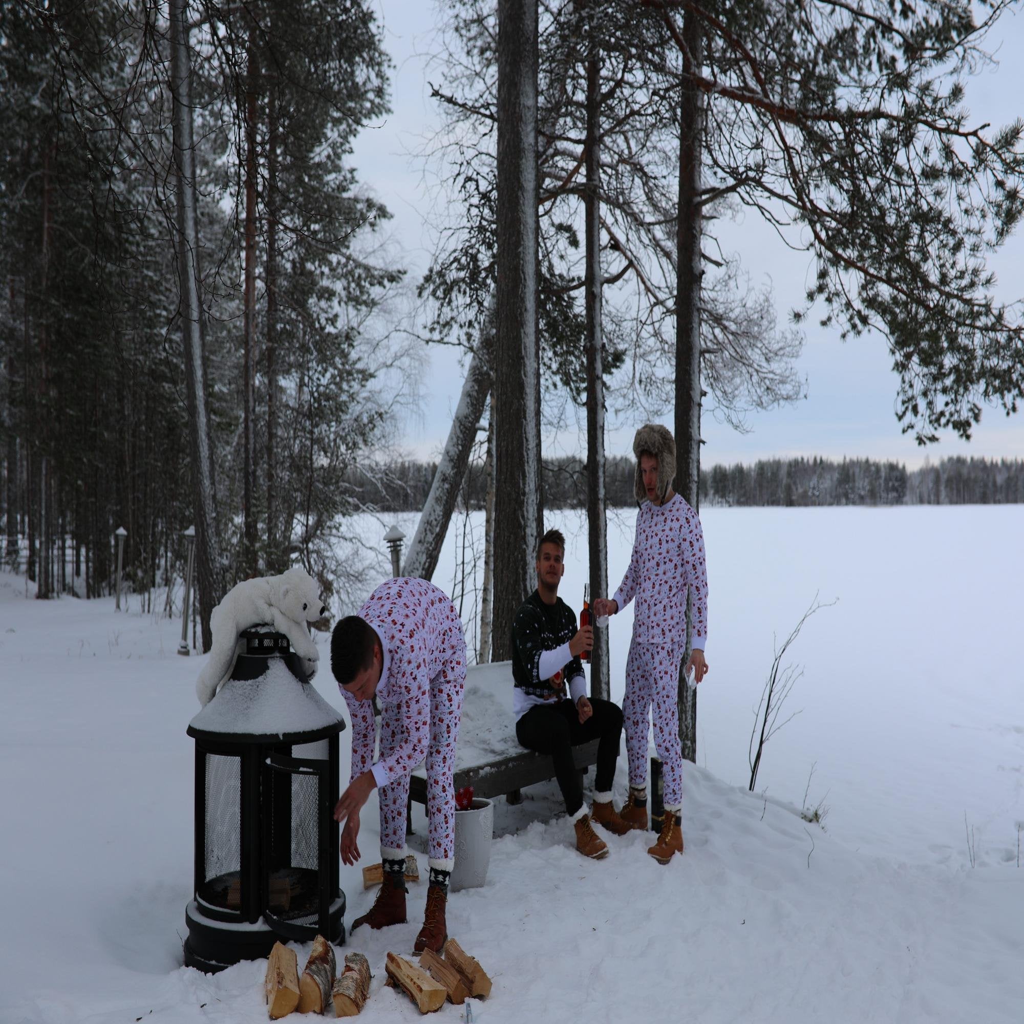 traditions de noël en angleterre - Illustration
